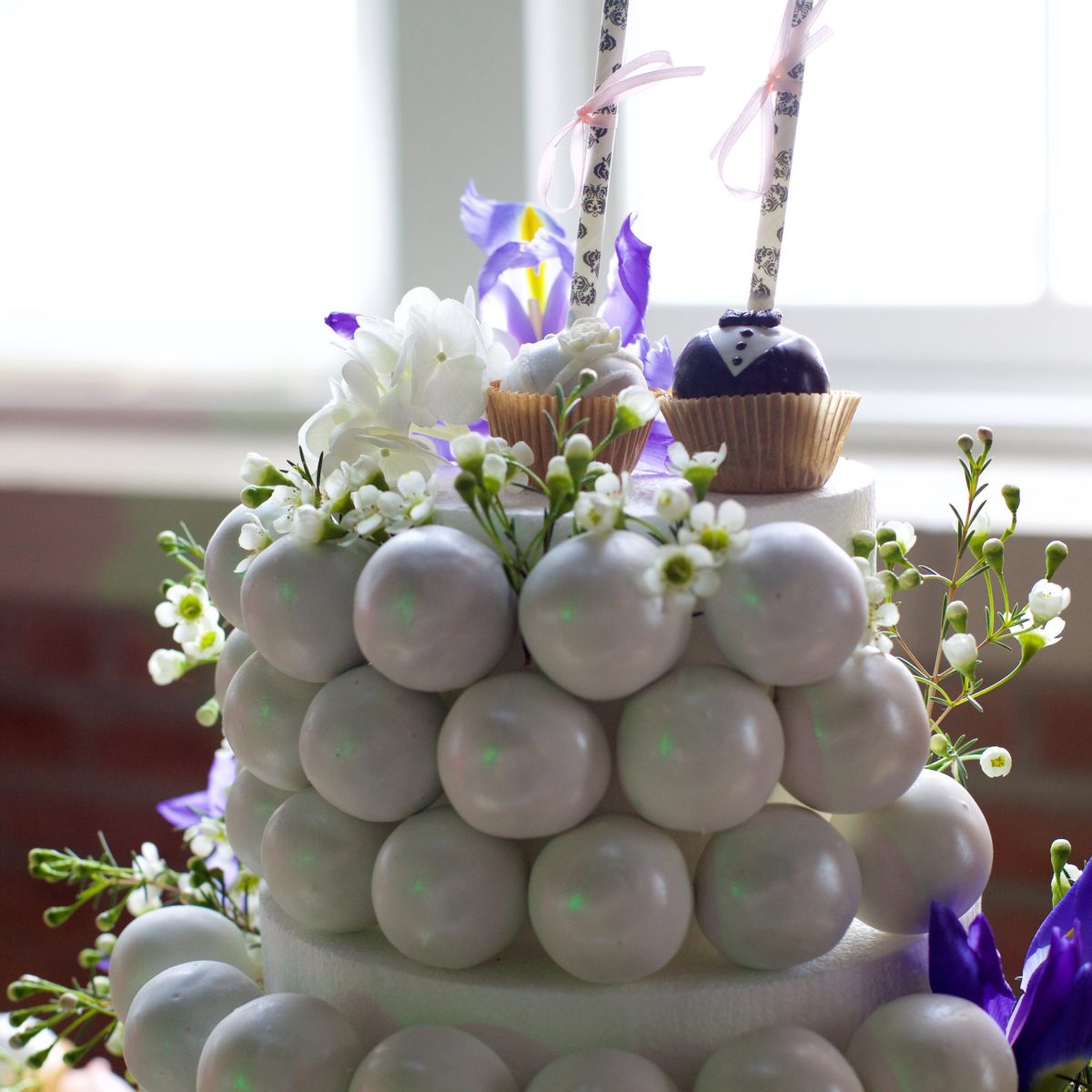 Buffalo Wedding  Cake  Pops 