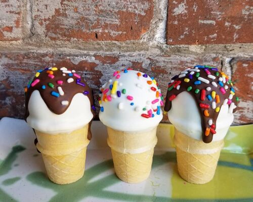 Triple Ice Cream Cone