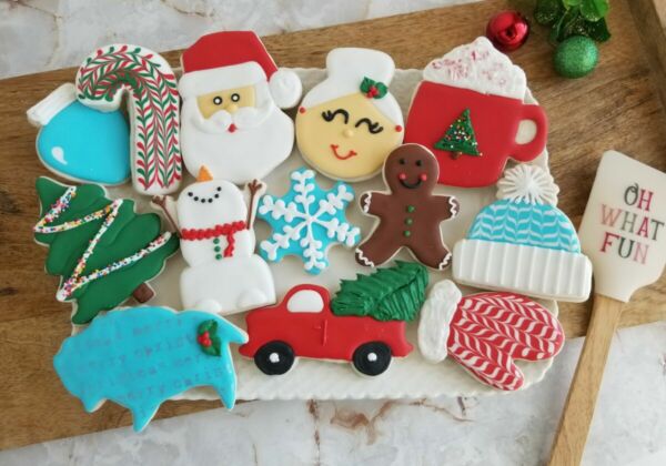 Comprehensive Christmas Sugar Cookie Decorating Class 2022