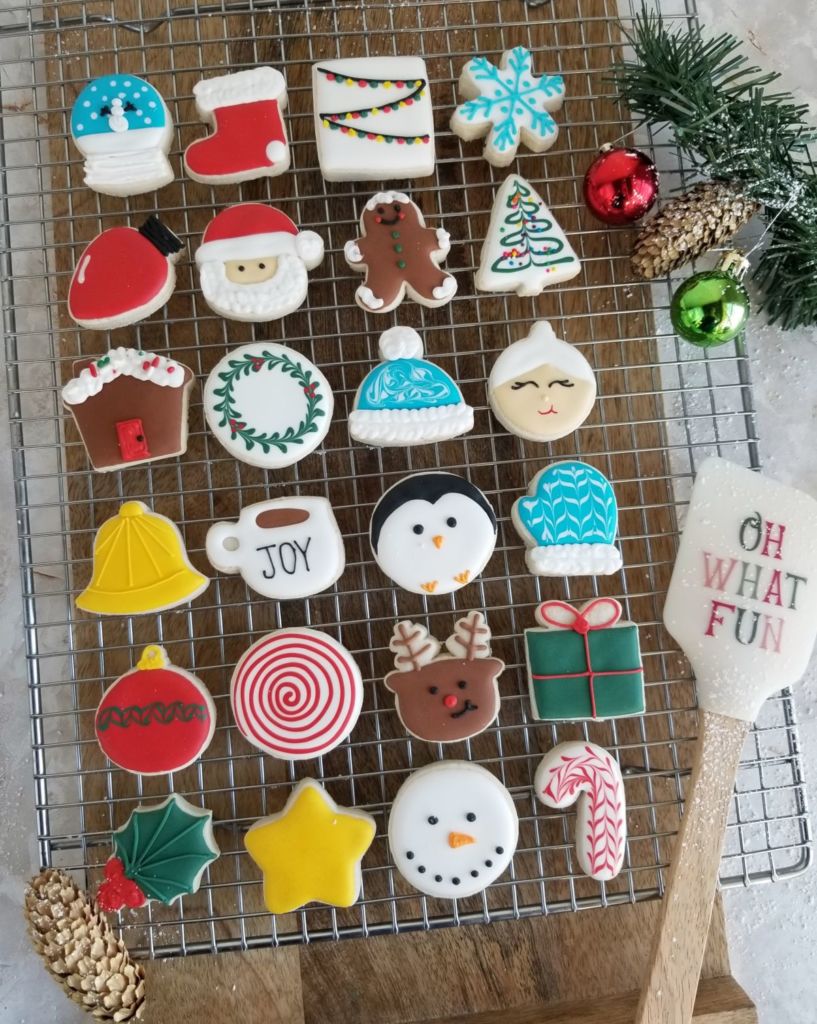 24 Individually Sealed Mini Holiday Sugar Cookies 1