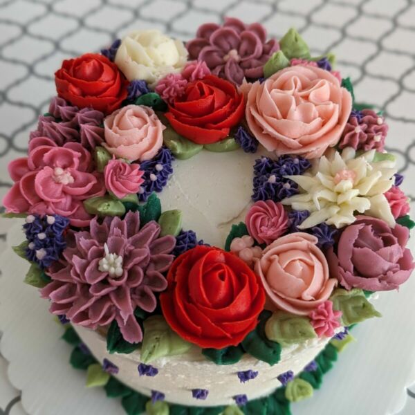 Love Buttercream Floral Cake Decorating Class 2024