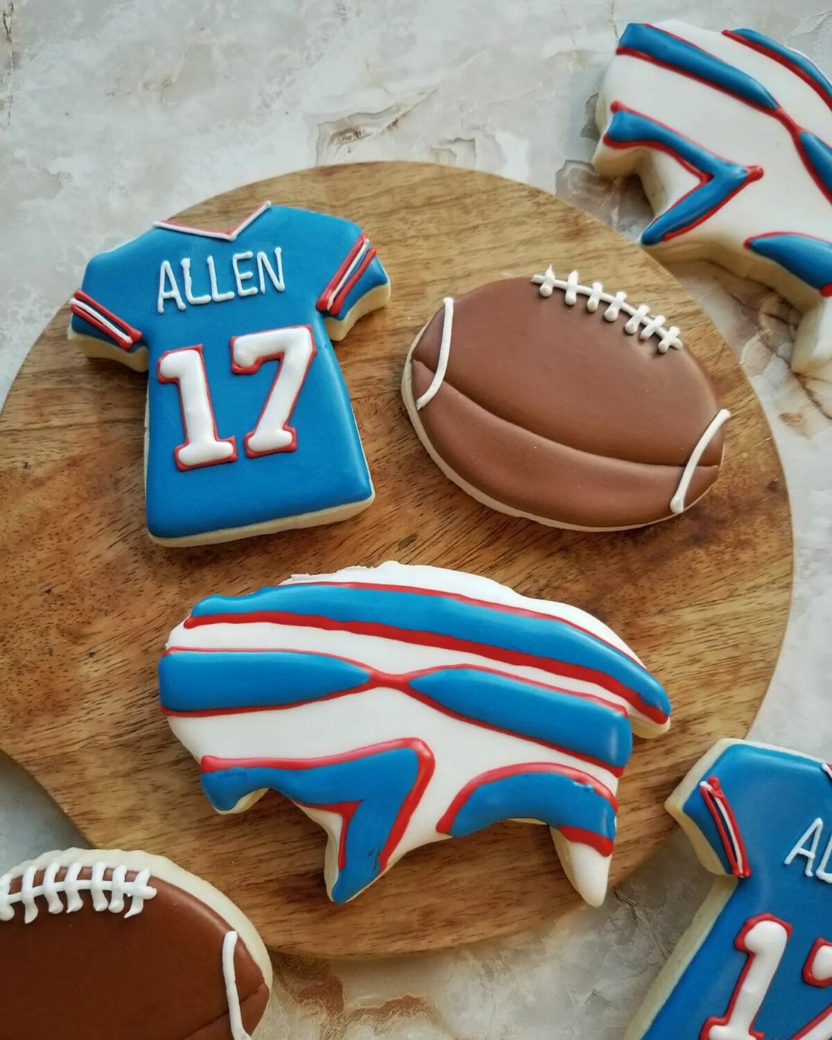 Buffalo Bills Sugar Cookie Decorating Class 2022 2