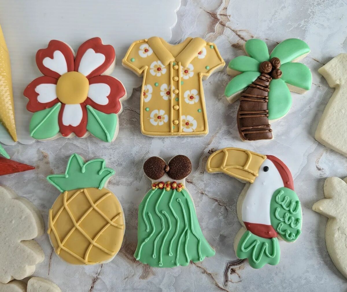 Tropical Summer Sugar Cookie Decorating Class 2023
