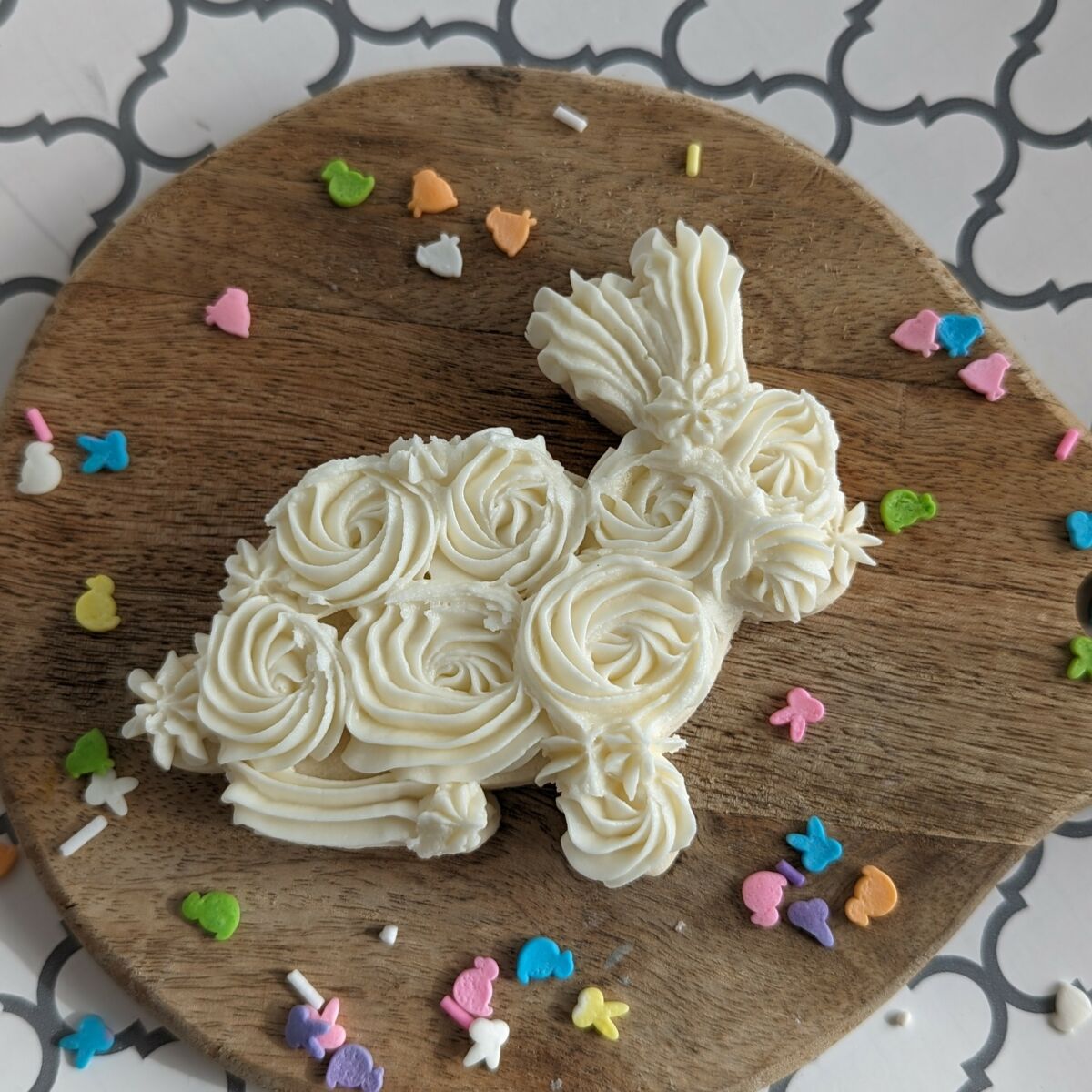 Buttercream Easter Bunny Sugar Cookie 2024