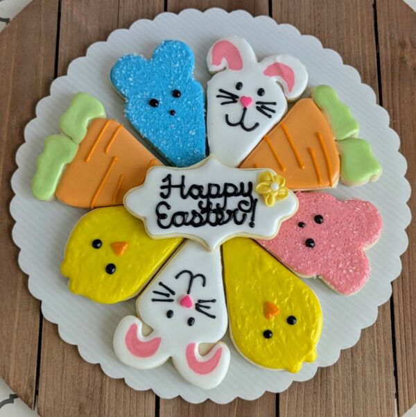 Easter Platter Sugar Cookie Decorating Class 2025