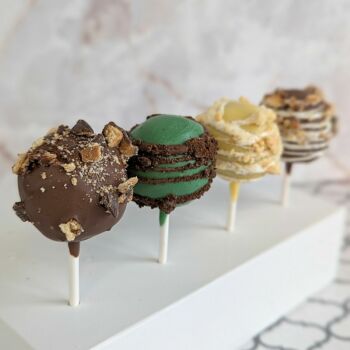 Girl Scout Cookie Cake Pops