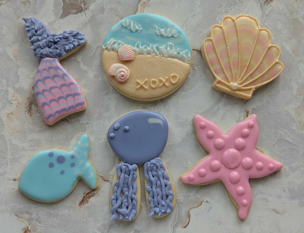 Under the Sea Sugar Cookie Decorating Class 2025