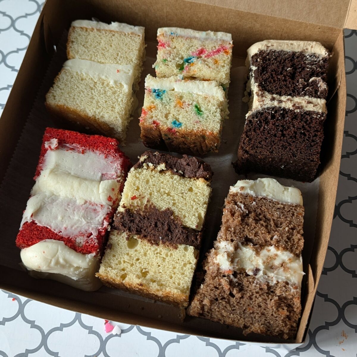 Cake Slice Tasting Boxes 2026