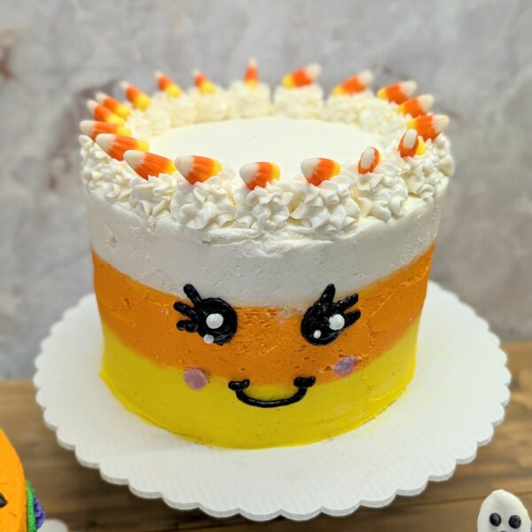 Halloween Cake Class Candy Corn 2025