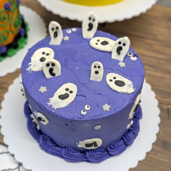 Halloween Cake Class Ghost 2025