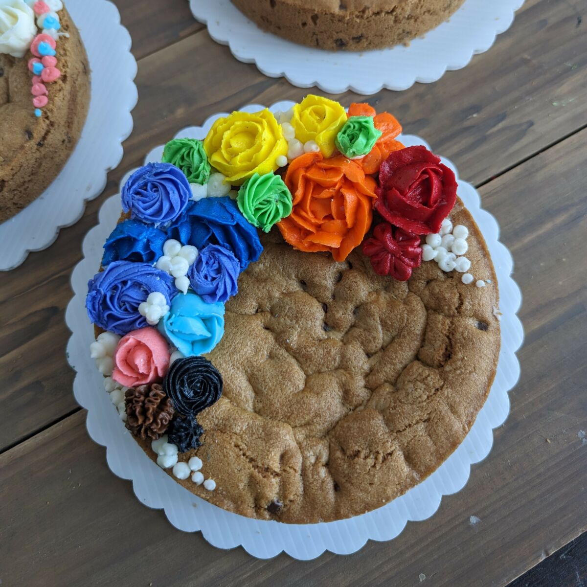 Pride Chocolate Chip Cookie Cake 2023