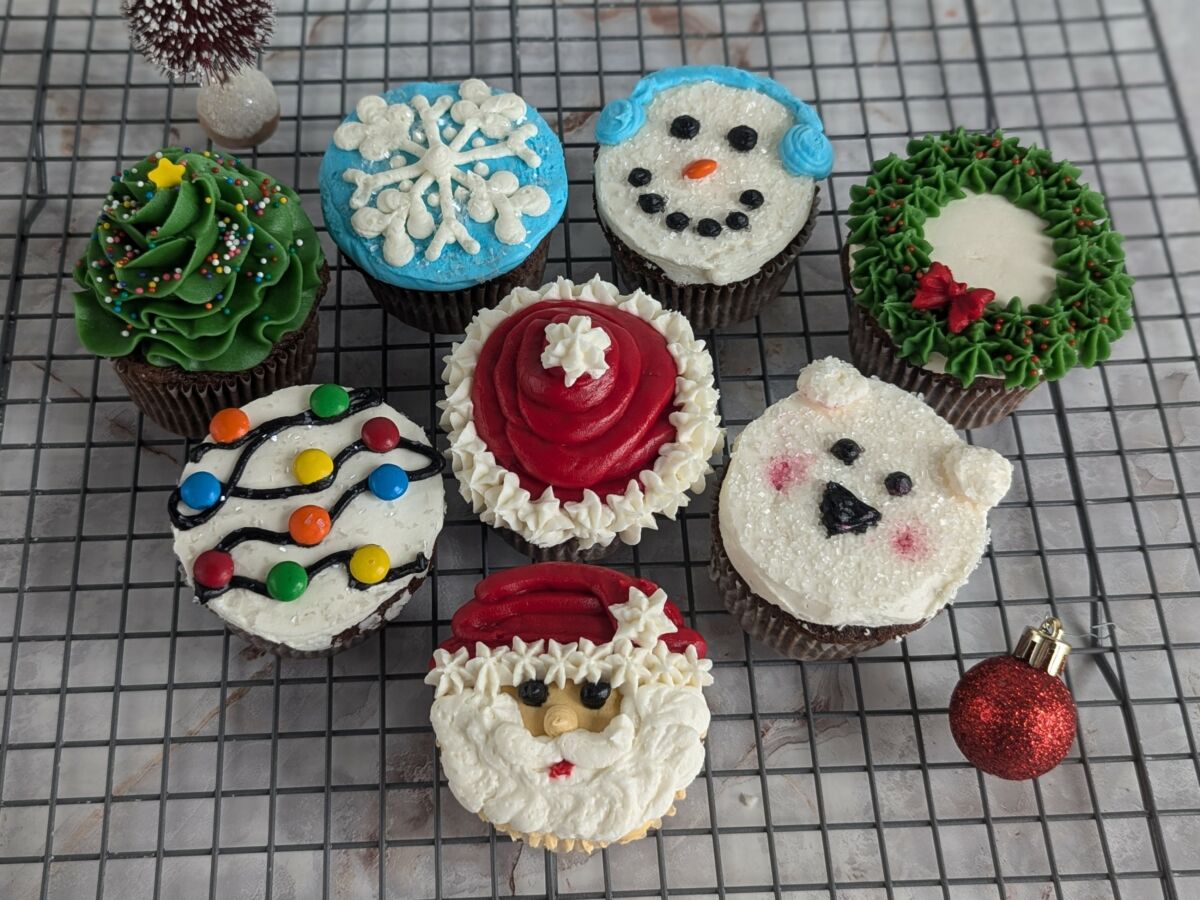 Christmas Cupcakes 2024