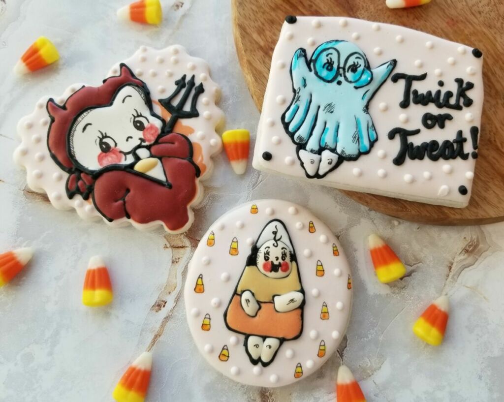 Kewpie Halloween Sugar Cookie Set 2022