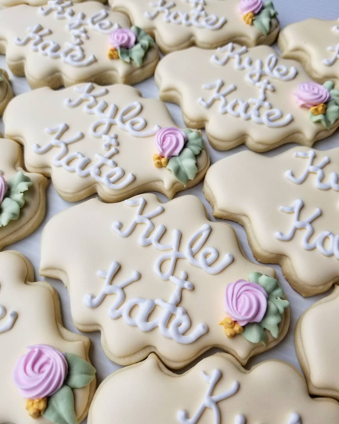 Name Wedding Sugar Cookie 2019