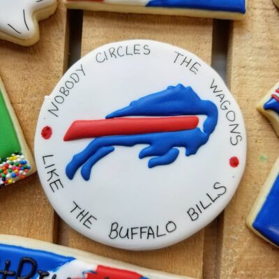 Nobody Circles The Wagons Sugar Cookie 2020