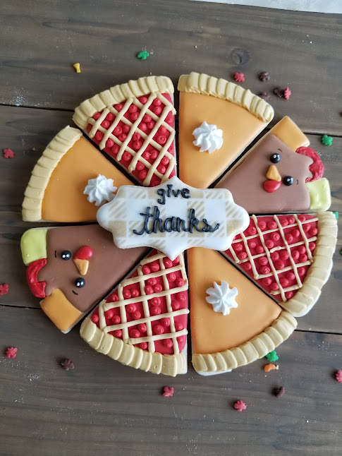 Thanksgiving Pie Sugar Cookie Decorating Class 2024