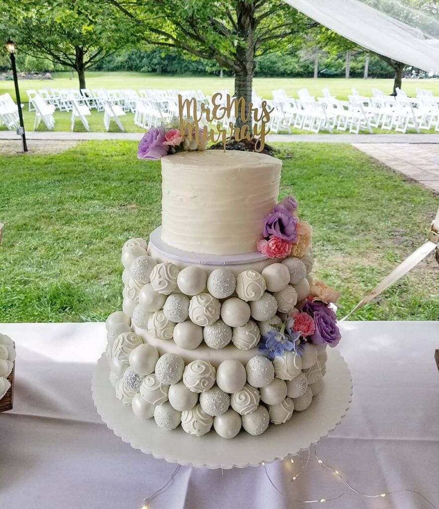 outside cake