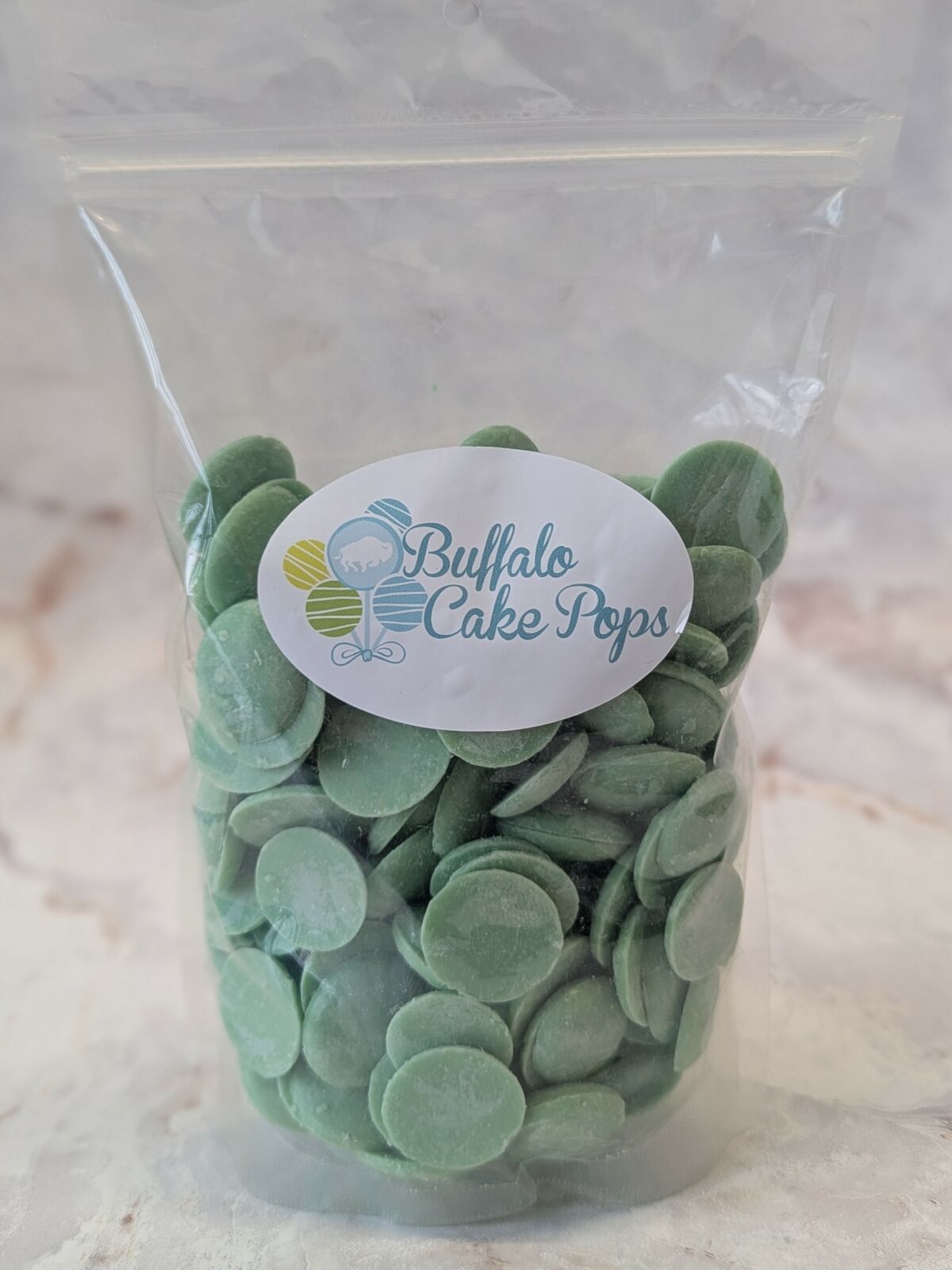 Light Green Packaged Candy Wafers 2025