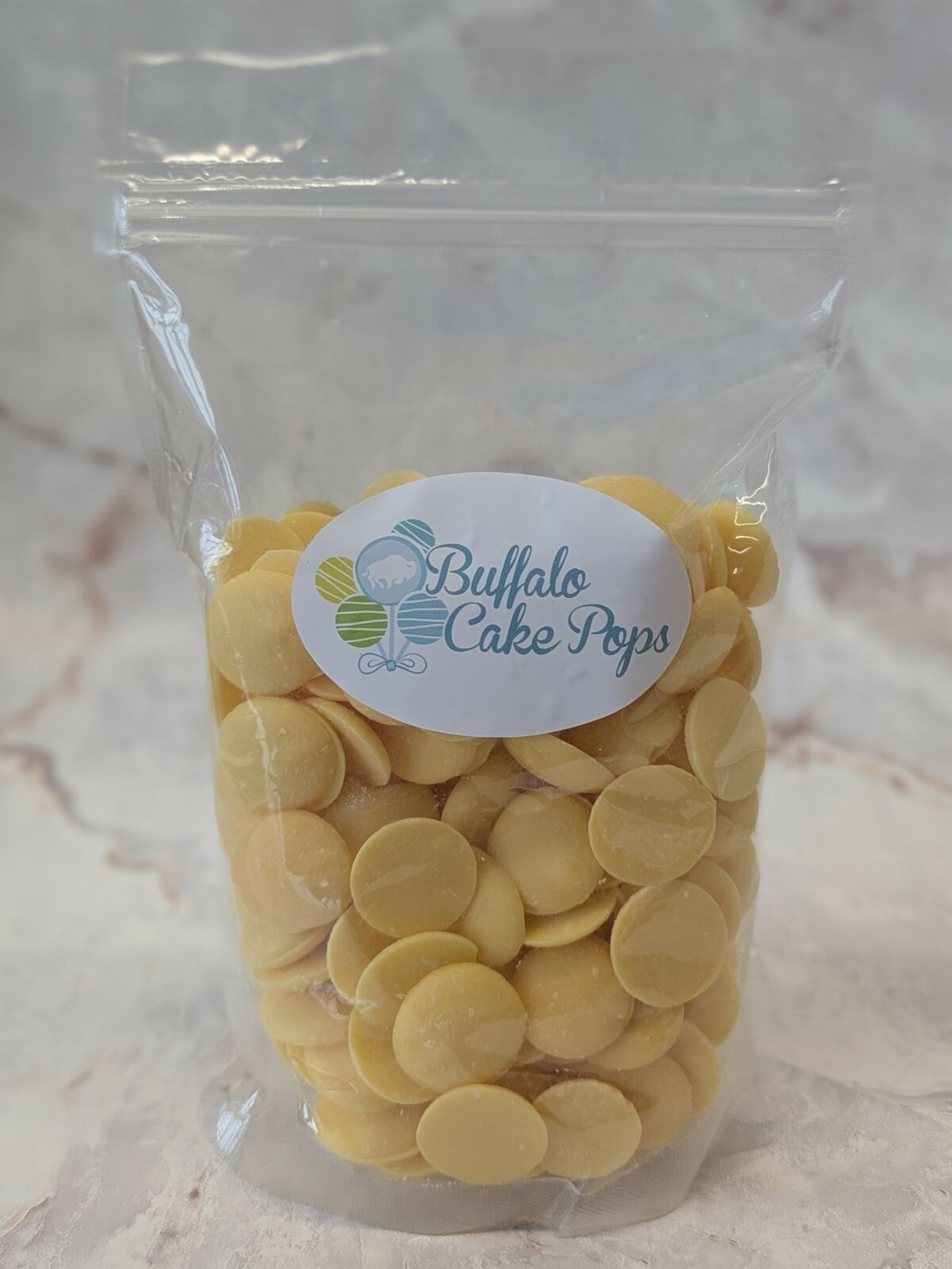 Yellow Packaged Candy Wafers 2025