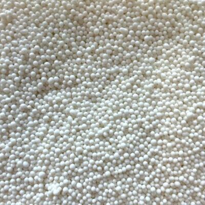 white nonpareils close up