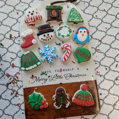 Mini Christmas Sugar Cookies 2025