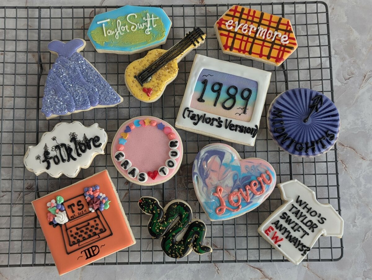 Taylor Swift End of An Era Sugar Cookies 2024