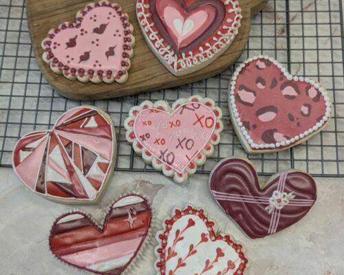 Textured Heart Sugar Cookies 2026