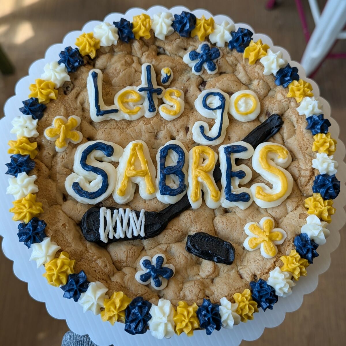 Sabres Cookie Cake 2026