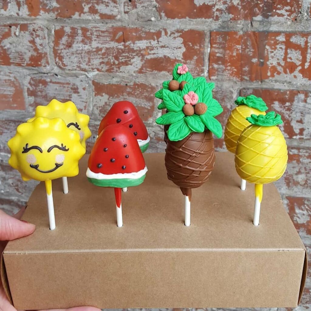 Summertime 2020 Sun Watermelon Palm Tree Pineapple